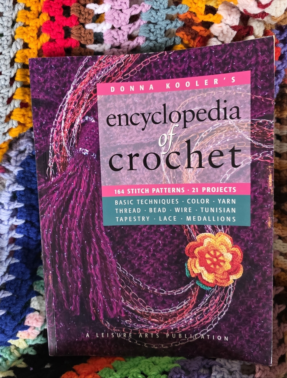 Left & Right Hand Instructions Donna Kooler's Encyclopedia of Crochet - NOS 2002